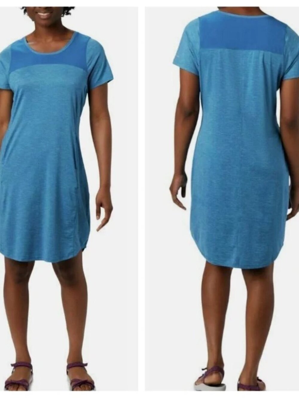 Columbia Sportswear Co Melody Springs II athleisure dress with pockets XL luxury